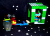 Meep went on his jet pack, but it got lost while a passage fell. So, Meep was smart and used his cruiser instead.